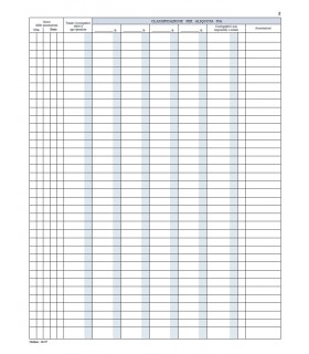 REGISTRO DEI CORRISPETTIVI 2 COPIE AUTORICALCANTI 25X2 FOGLI 2 ANNI PRIMA  NOTA CORRISPETTIVI IVA 22X29 CM EDI PRO ITALY - Parole e Pensieri