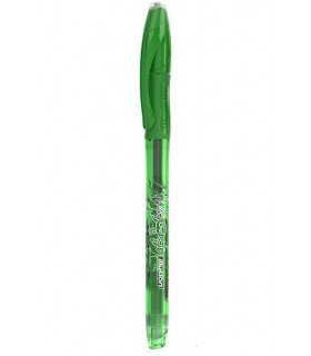 BIC-962430 - Penna a sfera Bic 4 VELVET - blu, nero, rosso e verde - Tratto  0,4 mm - Fusto con esclusivo effetto velluto e design a tema giungla. - Bic  (Cancelleria-Penne