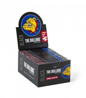 The Bulldog Porta Sigarette Metal Box Nero