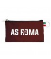 Pochette Portatutto Piatta con Zip A.S. Roma