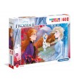 Puzzle Supercolor Clementoni Maxi 60 pz. Disney Frozen 2