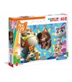 Puzzle Supercolor Clementoni Maxi 60 pz. 44 Gatti