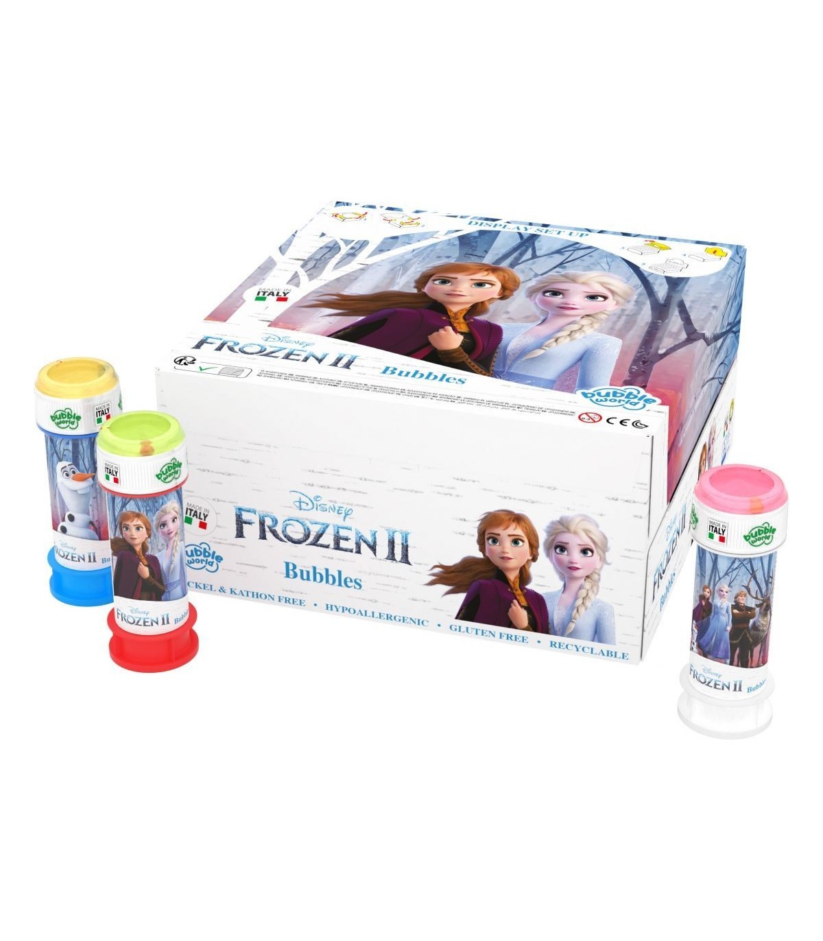 Bolle di Sapone Giotto Bebè Party Gift Set da 6 Flaconi