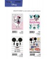 Biglietto Marpimar Compleanno Disney Metal con Glitter conf. 12 pz. assortiti