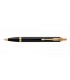 Penna PARKER a Sfera MOD.IM BLACK GT IN ACCIAIO con finiture dorate CONFEZIONATA IN ELEGANTE ASTUCCIO