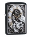 Zippo Skull Clock