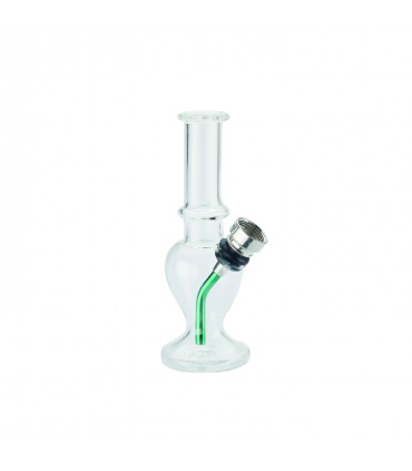 MINI Bong Champ IN VETRO H. 12.5 CM EXPO DA 12 PZ. ASSORTITI CONFEZIONATI IN SCATOLA