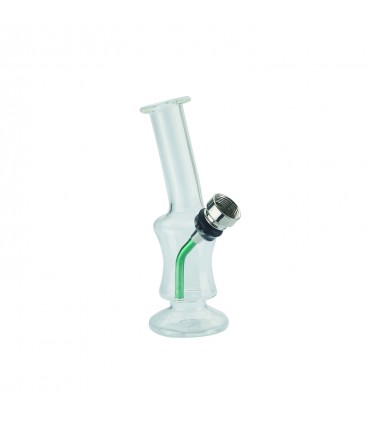 MINI Bong Champ IN VETRO H. 12.5 CM EXPO DA 12 PZ. ASSORTITI CONFEZIONATI IN SCATOLA