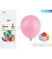 PALLONCINI COLORATI MISTI DIAM.25 CM BLISTER 20 PZ.