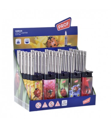 Accendigas prof BBQ LADYbird Expo da 25 pz. assortito con 5 fantasie