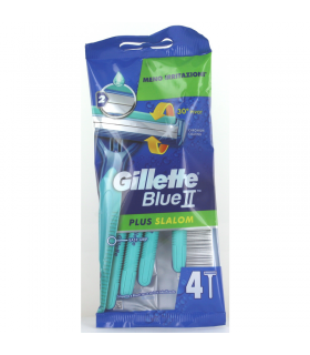 Gillette Blue II Plus 4pz. usa e getta conf. da 20 blister