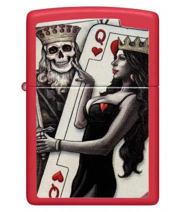 Zippo SKULL KING QUEEN BEAUTY