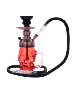 NBSMN Shisha Set di Lusso Moderno Narghilè in Vetro Portatile 2