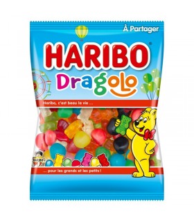 Haribo Polka Mix 500 g Party Box Caramelle Gommose alla Frutta e Caram –