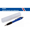 Penna A SFERA CON PUNTALE TOUCH MOD. NASH U.C. SAMPDORIA con astuccio