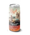 ARANCIATA ROSSA LA DOLCE VITA SPADAFORA LATTINA DA 330ML CONF. 4 PZ.