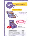 COMBO MILKA 5 CONFEZIONI DI BARRETTE MILKA + IN OMAGGIO 1CF. MILKA COOKIES SENSATION 24PZ. (IN PRENOTAZIONE)