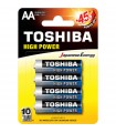 Toshiba Stilo Alkalina high power 4pz. Confezione da 12 blister