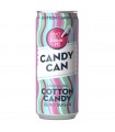 BEVANDA CANDY MAN SPARKLING  COTTON CANDY GUSTO ZUCCHERO FILATO LATTINA 330ml CARTONE 12 PZ.