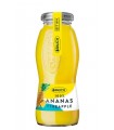 SUCCO DI FRUTTA RAUCH GUSTO ANANAS BOTTIGLIA IN VETRO DA 200ML CARTONE DA 12 PZ.