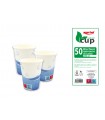 BICCHIERE MONOUSO DI CARTA DA 200 ML CONF. 50 PZ.