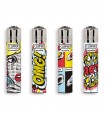 Accendino Clipper MICRO Pop ART conf. 48 pz. assortiti con 4 grafiche