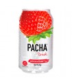 BEVANDA ANALCOLICA PACHA DRINK STRAWBERRY LATTINA TRASPARENTE DA 330ML CONF. 6 PZ.