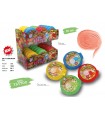 ROLLER BUBBLE GUM FUN CONDA CON STICKERS TATTOO 16GR.L.50CM  EXPO DA 30 PZ. ASSORTITI