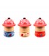 GRINDER ATOMIC MUSHROOM SHAPE IN METALLO DIAM.40MM 4 PARTI ECPO DA 6 PZ. ASSORTITI