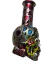 BONG ATOMIC IN VETRO THICKNESS "LA CARTINA" H.15 CM SPESSORE 3MM CONFEZIONATO IN SCATOLA DA REGALO