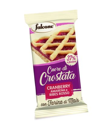 TRANCIO CROSTATA DOLCIARIA  FALCONE 60GR. FRUTTI ROSSI CONF. 13 PZ.