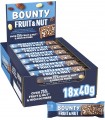 BARRETTA BOUNTY FRUIT&NUT CIOCCOLATO,COCCO E FRUTTA SECCA 40G. CONF. 18 PZ.