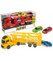 PLAY CITY CAMION PORTA AUTO CON FRIZIONE LUCI E SUONI SCALA 1:18 TEOREMA GIOCHI