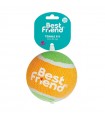 BEST FRIEND GIOCO PER CANI PALLINA DA TENNIS ARANCIONE E VERDE DIAMETRO 10.2CM