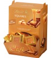 SQUARES CIOCCOLATO A LATTE E CARAMELLO LINDT 12g. BUSTA DA 1.2kG. (75 pz.)