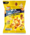 MIX MEXICANO SALATI A BASE DI RISO E MAIS APERISNACK BUSTINA 30GR CONF. 20 PZ.