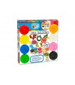 PLASTIART TEOREMA GIOCHI CON 8 VASETTI DI PLASTILINA DA 28GR CON FORMINE SUL TAPPO