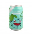 QDOL POKEMON SODA Bulbasaur BEVANDA FRIZZANTE AL GUSTO MELA  LATTINA DA 330ML