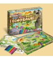 Gioco Crea e Colora Dinosauri con Pennarelli