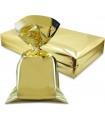 Buste Regalo Lucide in polipropilene mis.cm. 20x35 colore Oro Conf. 50  pz.