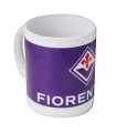 TAZZA MUG IN CERAMICA A.C. FIORENTINA CON INTERNO BIANCO CONFEZIONATA IN SCATOLA DA REGALO