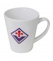 TAZZA MUG CONICA IN CERAMICA A.C. FIORENTINA CONFEZIONATA IN SCATOLA DA REGALO