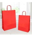 SHOPEPRS in Carta MOD. JOLLY COLORE ROSSO Mis. 14X9X21 cm conf. 25 pz.