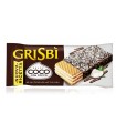 SNACK GRISBI WAFER RICORTO DI SCAGLIE DI COCCO E CIOCCOLATO GR.30 CONF. 24 PZ.