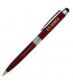 PENNA TOUCH CON CLIP IN METALLO FUSTO A.S. ROMA CONFEZIONATA IN ELEGANTE SCATOLA DA REGALO