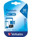 SCHEDA MICRO SDHC PREMIUM VERBATIM DA 32GB