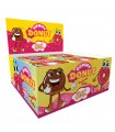 DONUT GUMMY A FORMA DI CIAMBELLA GUSTO FRAGOLA E COLA 23GR CONF. 24 PZ.