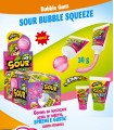 SOUR BUBBLE gum SQUEEZE 30GR CONF. 24 PZ.