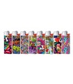 Accendini Bic Mini fantasia STREET ART conf. 50 pz. ASSORTITI