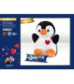 BACI PERUGINA PELUCHE PINGUINO H.20 CM CON TUBO 3PZ. GR.37.5